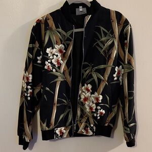 Reclaimed Vintage Black Bomber Jacket